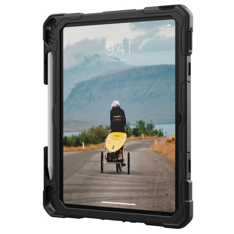 UAG Plasma Backcover Apple iPad 11 (2025) 11 inch / iPad 10 (2022) 10.9 inch - Ice Black - Afbeelding 7