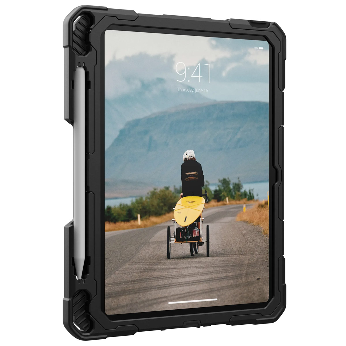 UAG Plasma Backcover Apple iPad 11 (2025) 11 inch A16 / iPad 10 (2022) 10.9 inch - Ice Black - Afbeelding 3
