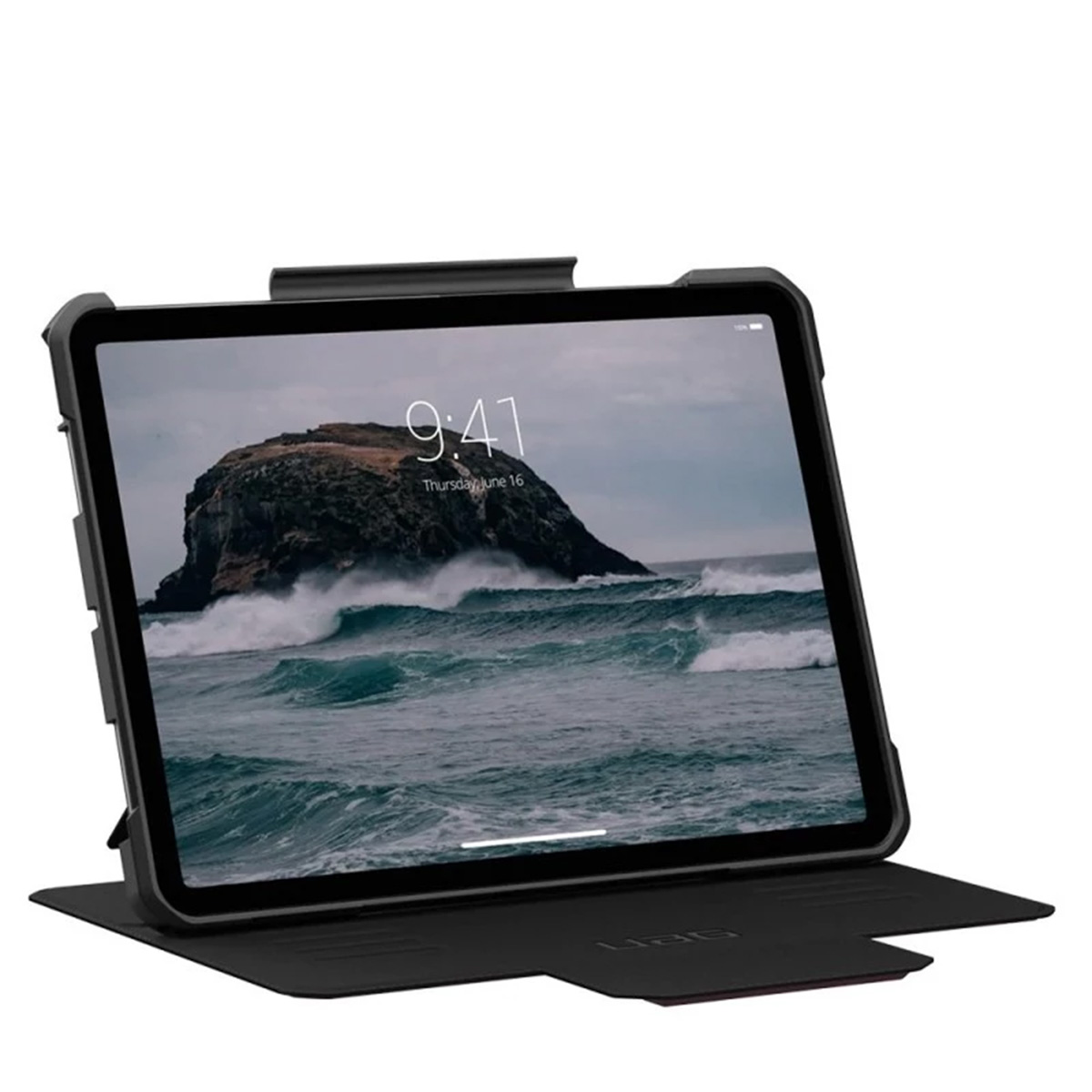 UAG Metropolis SE Bookcase Apple iPad Air 13 inch (2025) M3 / (2024) M2 - Bordeaux - Afbeelding 10