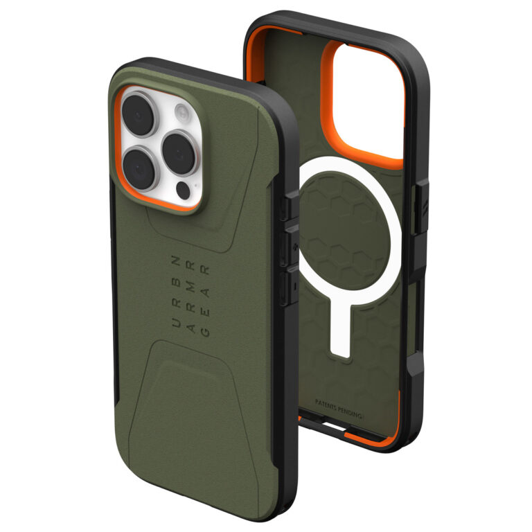 UAG Civilian Backcover MagSafe Apple iPhone 16 Pro - Olive Drab - Afbeelding 9