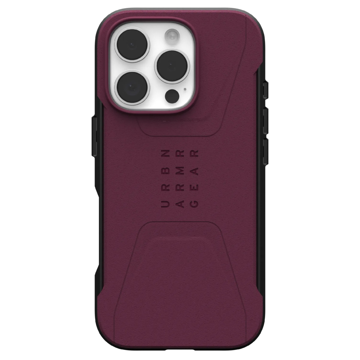 UAG Civilian Backcover MagSafe Apple iPhone 16 Pro - Bordeaux - Afbeelding 2