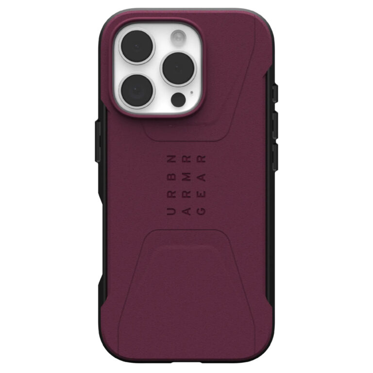 UAG Civilian Backcover MagSafe Apple iPhone 16 Pro - Bordeaux - Afbeelding 7