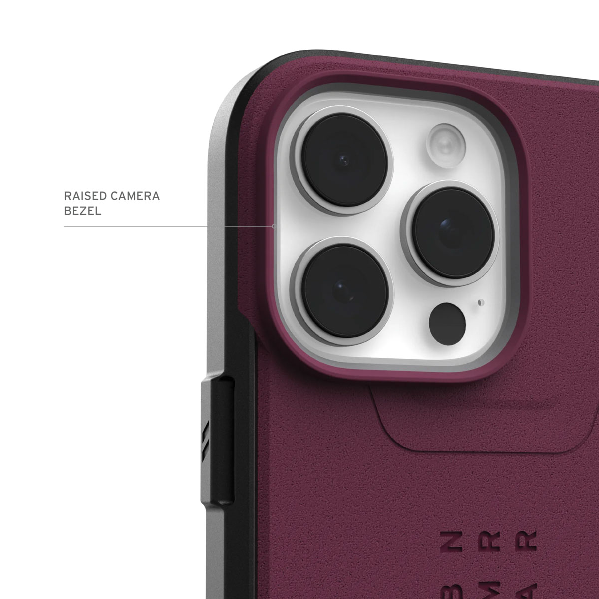 UAG Civilian Backcover MagSafe Apple iPhone 16 Pro - Bordeaux - Afbeelding 3