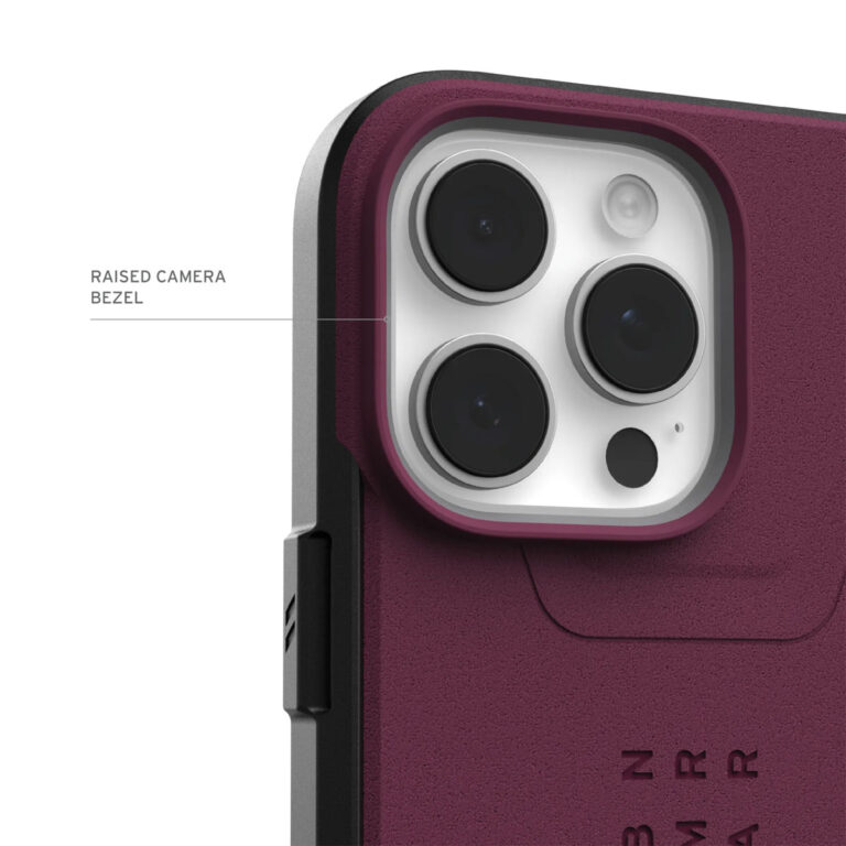 UAG Civilian Backcover MagSafe Apple iPhone 16 Pro - Bordeaux - Afbeelding 4