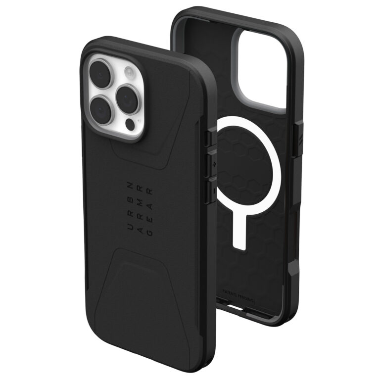 UAG Civilian Backcover MagSafe Apple iPhone 16 Pro Max - Black - Afbeelding 9