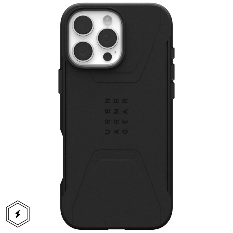UAG Civilian Backcover MagSafe Apple iPhone 16 Pro Max - Black - Afbeelding 3