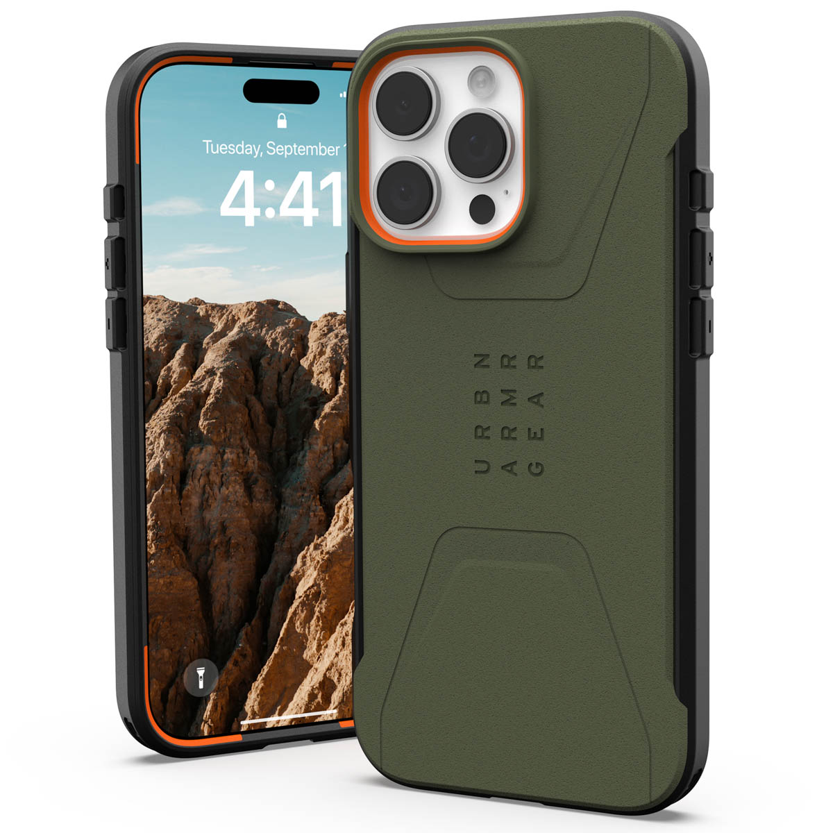 UAG Civilian Backcover MagSafe Apple iPhone 16 Pro Max – Olive Drab