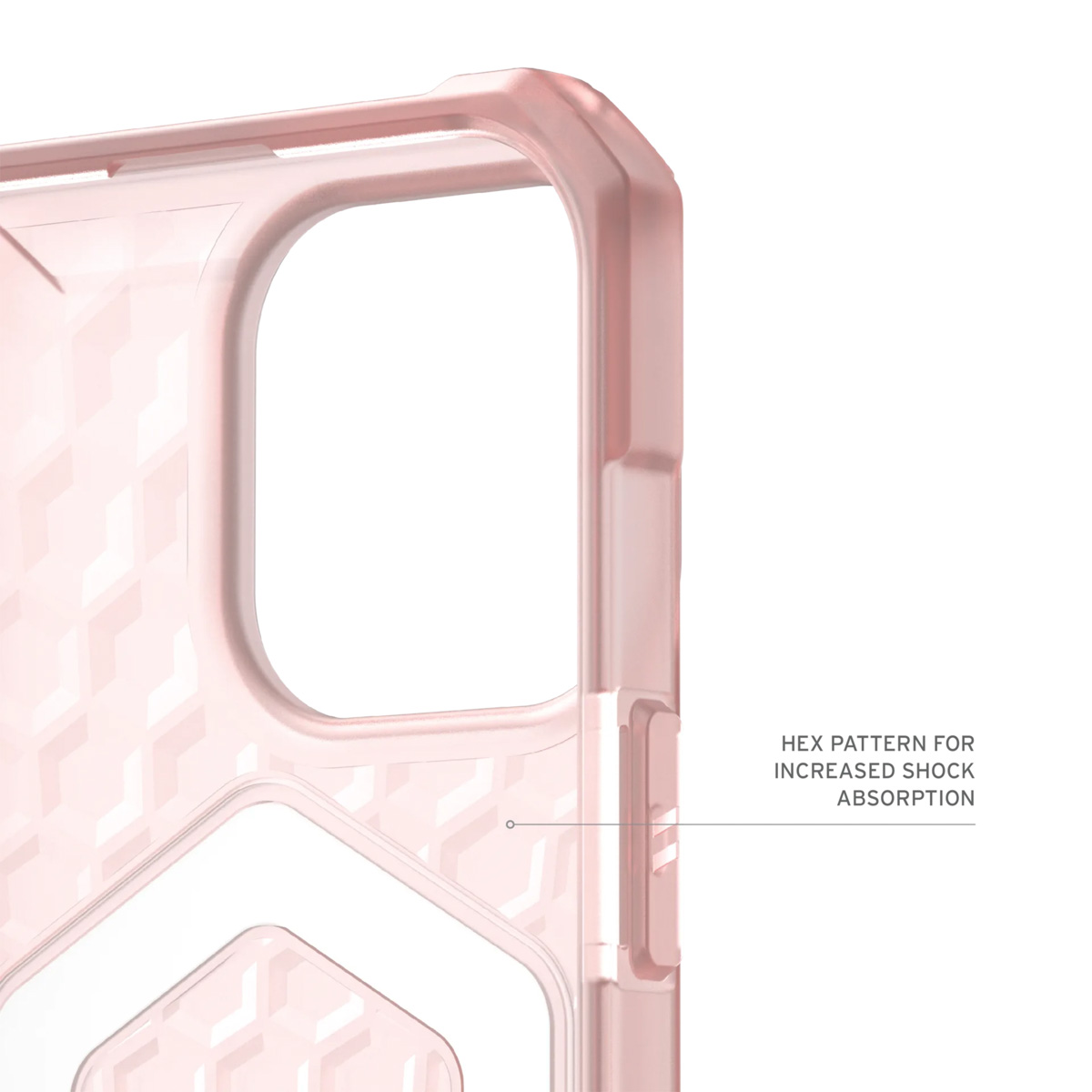 UAG Essential Armor MagSafe Apple iPhone 16 Pro - Rose - Afbeelding 10