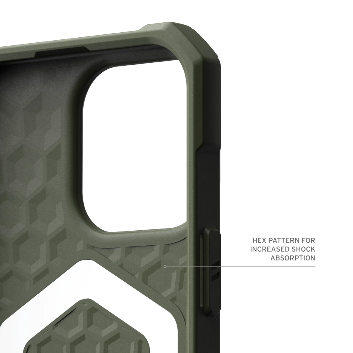 UAG Essential Armor MagSafe Apple iPhone 16 Pro - Olive Drab - Afbeelding 10