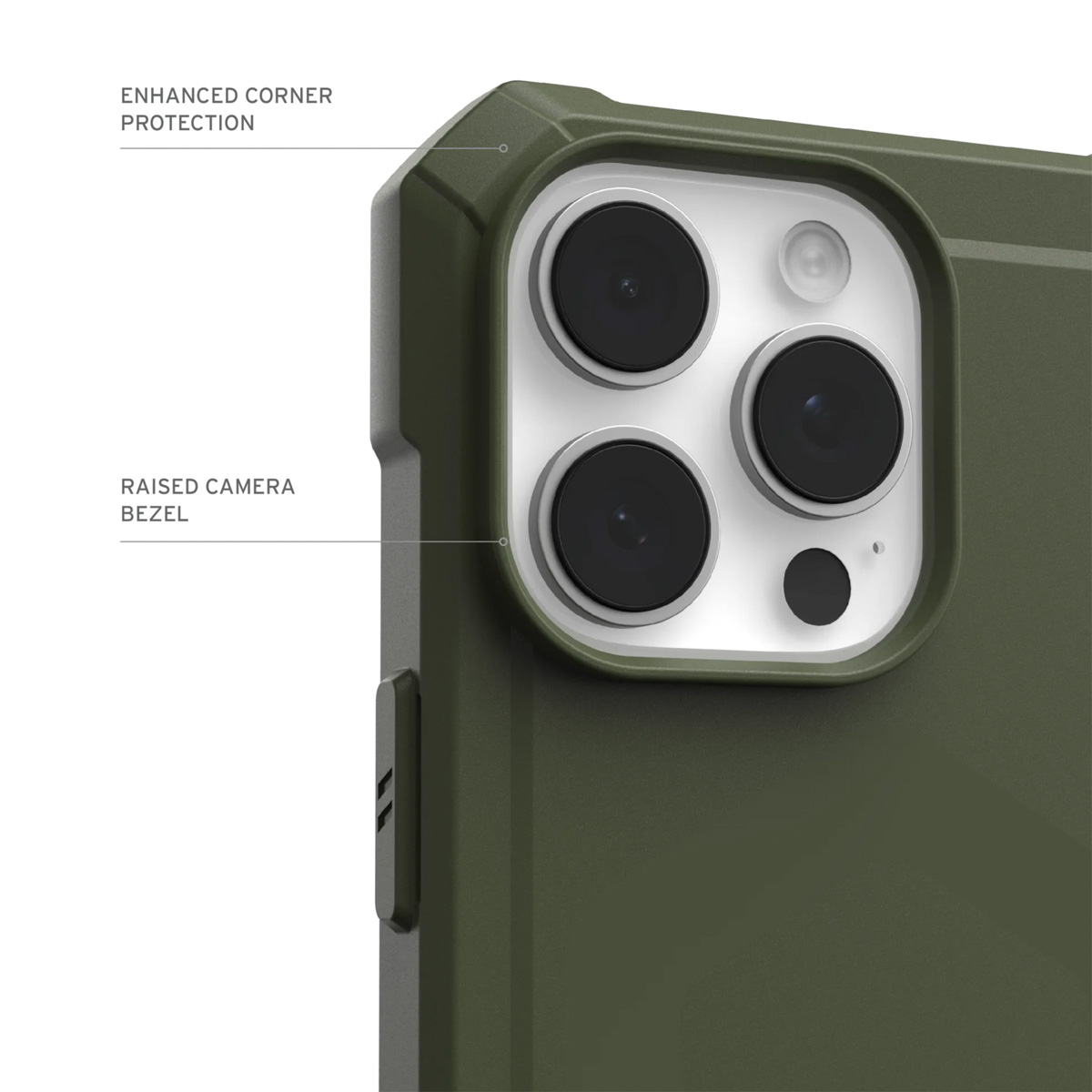 UAG Essential Armor MagSafe Apple iPhone 16 Pro - Olive Drab - Afbeelding 3