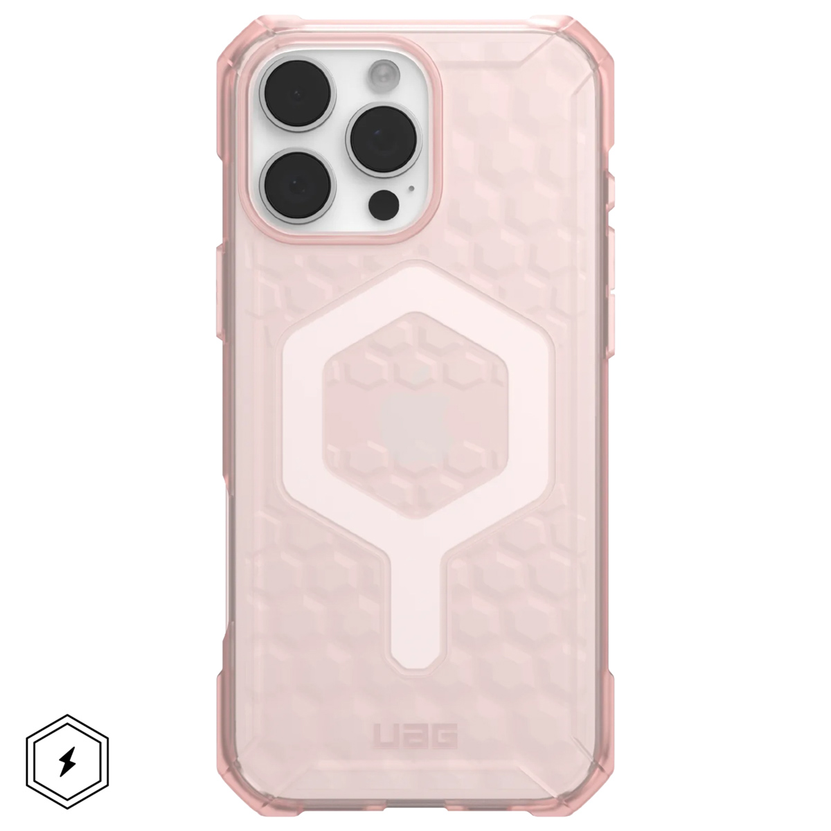 UAG Essential Armor MagSafe Apple iPhone 16 Pro Max - Rose - Afbeelding 2