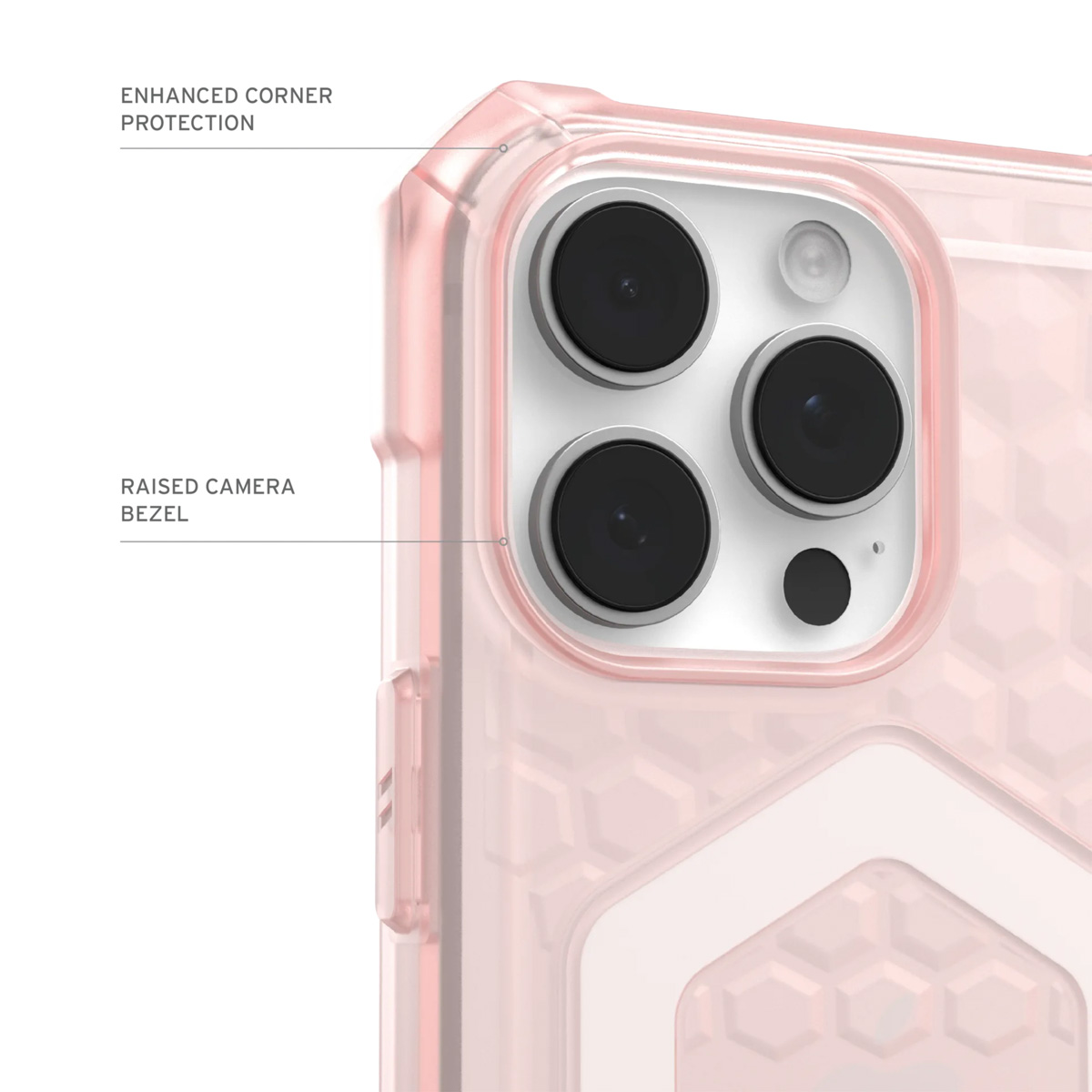 UAG Essential Armor MagSafe Apple iPhone 16 Pro Max - Rose - Afbeelding 3
