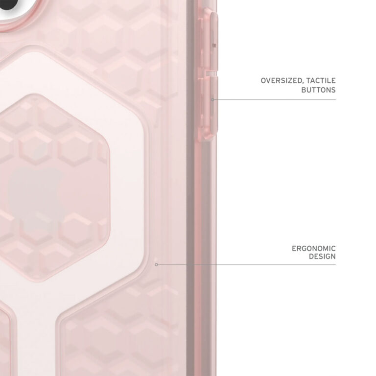 UAG Essential Armor MagSafe Apple iPhone 16 Pro Max - Rose - Afbeelding 3