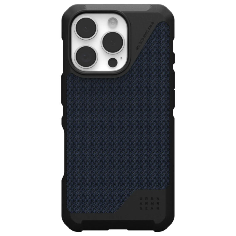 UAG Metropolis LT MagSafe Backcover Apple iPhone 16 Pro - Kevlar Mallard - Afbeelding 7