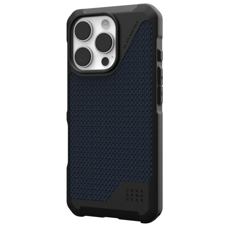 UAG Metropolis LT MagSafe Backcover Apple iPhone 16 Pro - Kevlar Mallard - Afbeelding 2