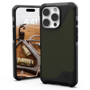 UAG Metropolis LT MagSafe Backcover Apple iPhone 16 Pro - Kevlar Olive