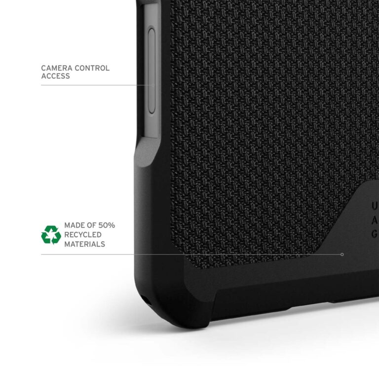 UAG Metropolis LT MagSafe Backcover Apple iPhone 16 Pro Max - Kevlar Black - Afbeelding 10