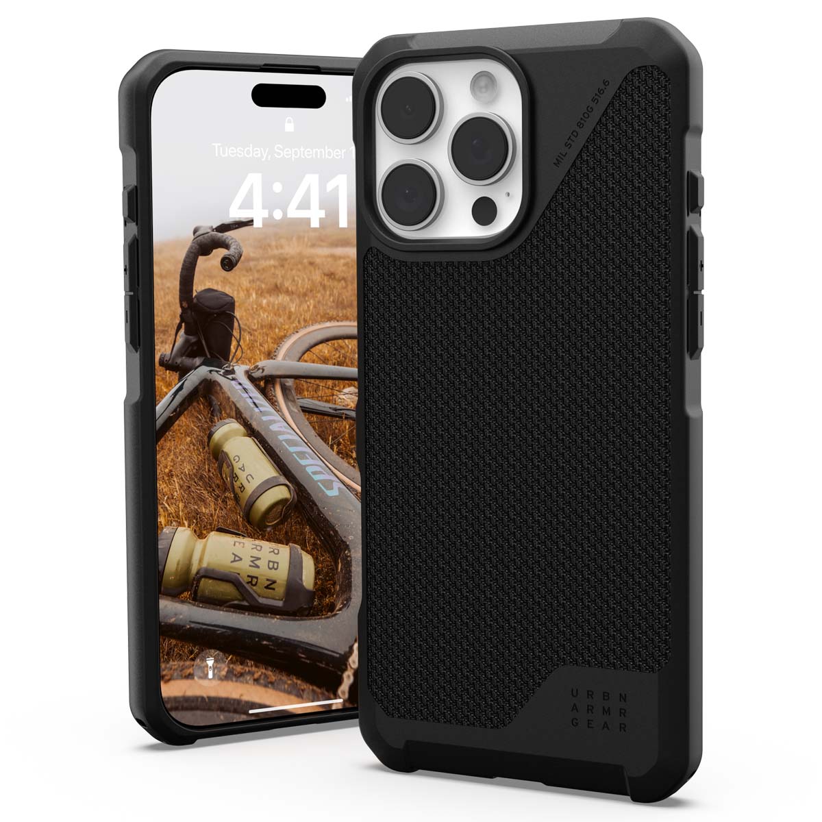 UAG Metropolis LT MagSafe Backcover Apple iPhone 16 Pro Max – Kevlar Black