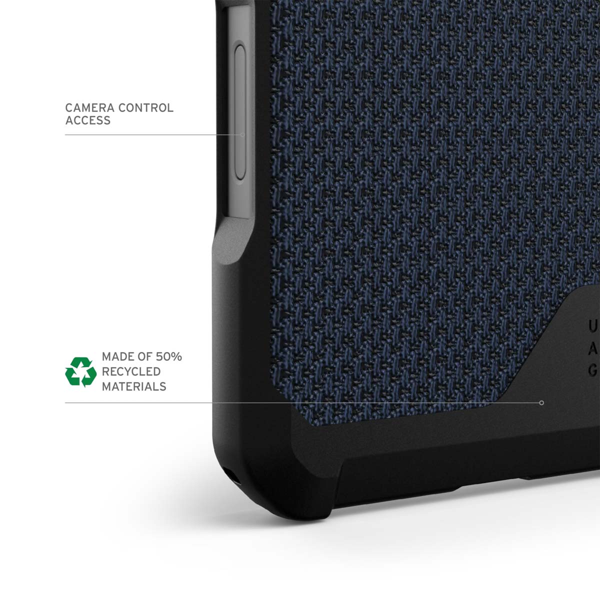 UAG Metropolis LT MagSafe Backcover Apple iPhone 16 Pro Max - Kevlar Mallard - Afbeelding 7