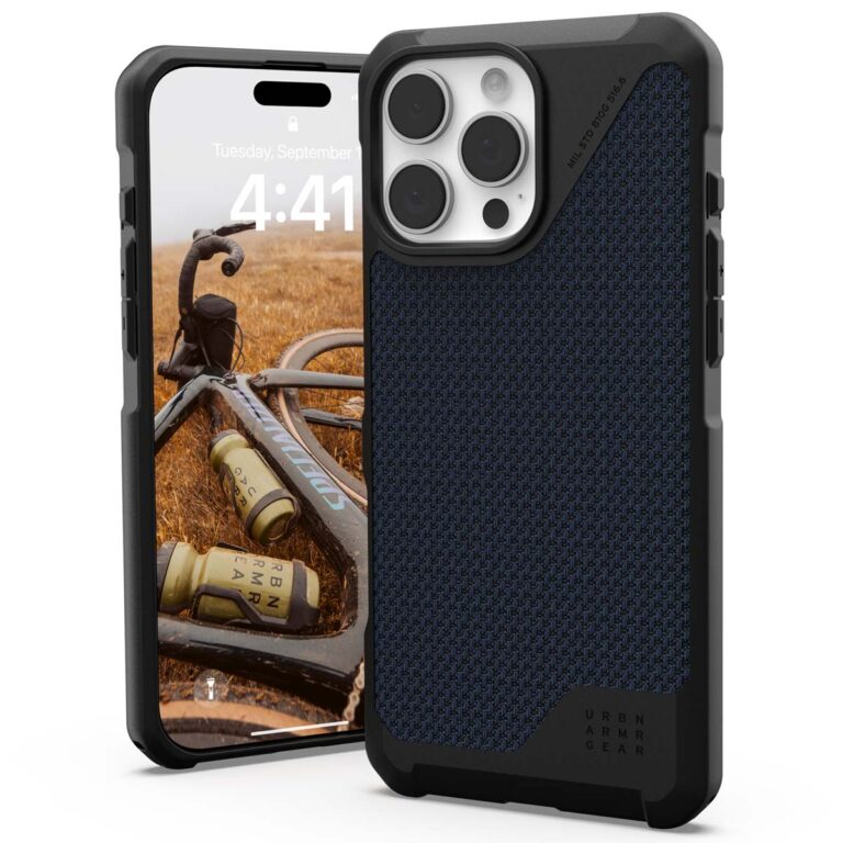 UAG Metropolis LT MagSafe Backcover Apple iPhone 16 Pro Max - Kevlar Mallard - Afbeelding 10