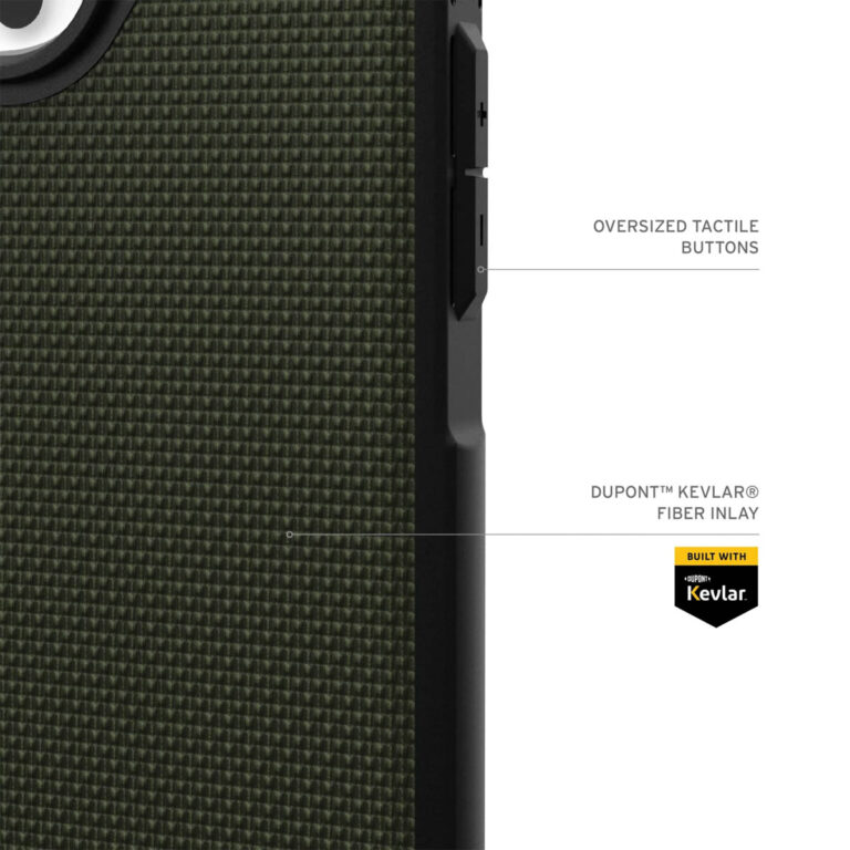UAG Metropolis LT MagSafe Backcover Apple iPhone 16 Pro Max - Kevlar Olive