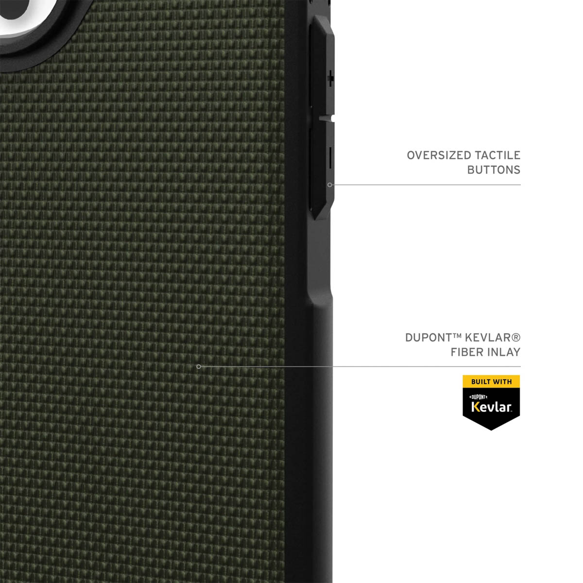 UAG Metropolis LT MagSafe Backcover Apple iPhone 16 Pro Max – Kevlar Olive