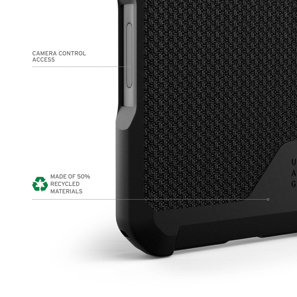 UAG Metropolis LT MagSafe Backcover Apple iPhone 16 - Kevlar Black - Afbeelding 8