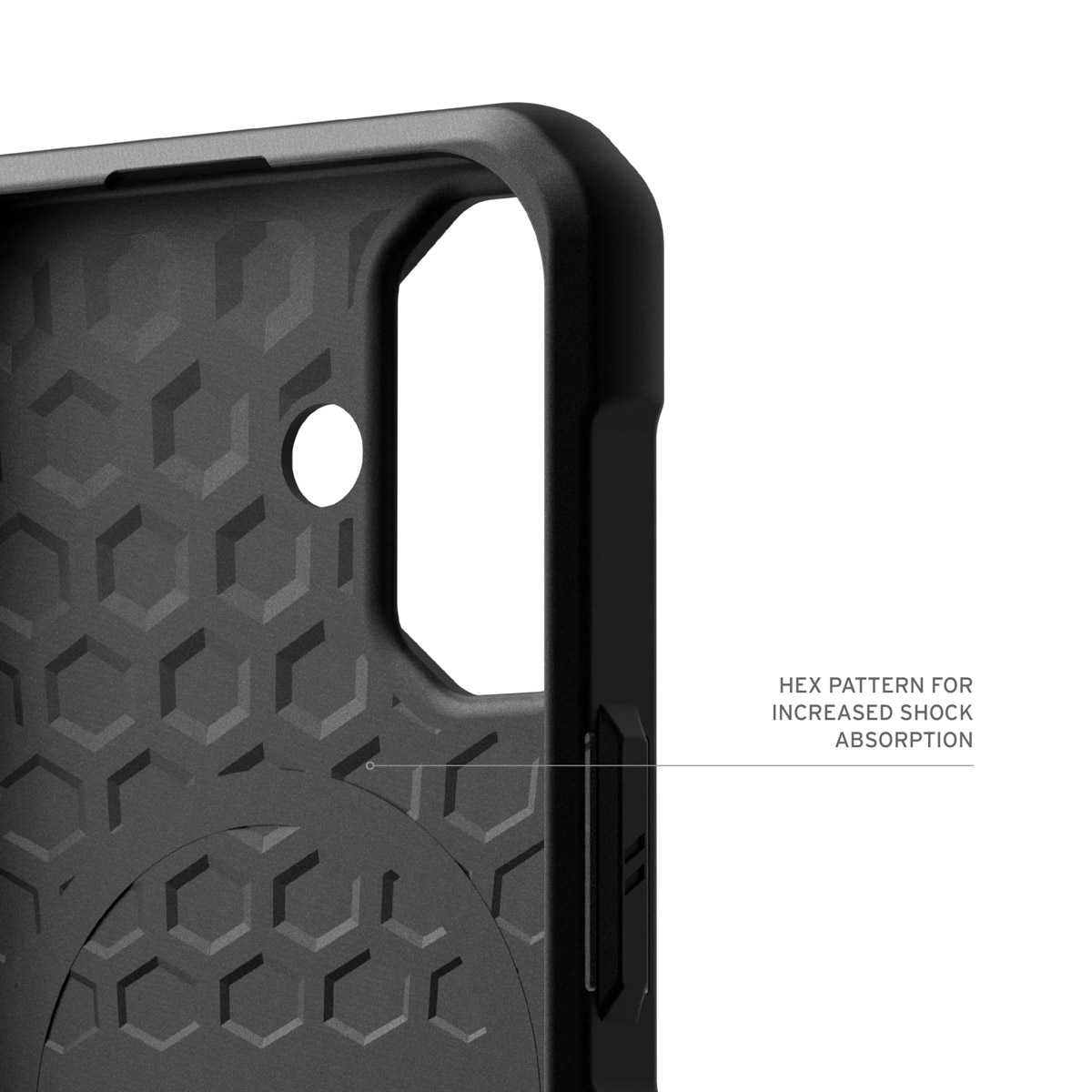 UAG Metropolis LT MagSafe Backcover Apple iPhone 16 - Kevlar Black - Afbeelding 10