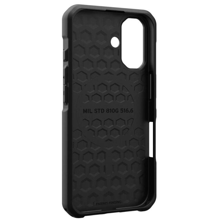 UAG Metropolis LT MagSafe Backcover Apple iPhone 16 - Kevlar Black - Afbeelding 3