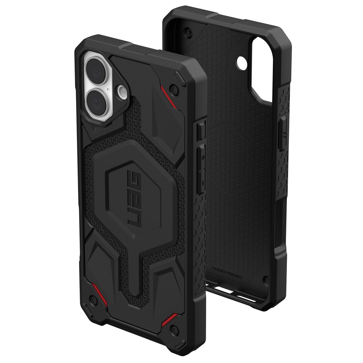 UAG Monarch Pro Backcover Apple iPhone 16 Plus - Kevlar Black - Afbeelding 6