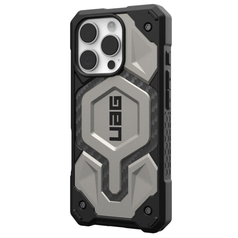 UAG Monarch Pro Backcover Apple iPhone 16 Pro - Titanium - Afbeelding 7