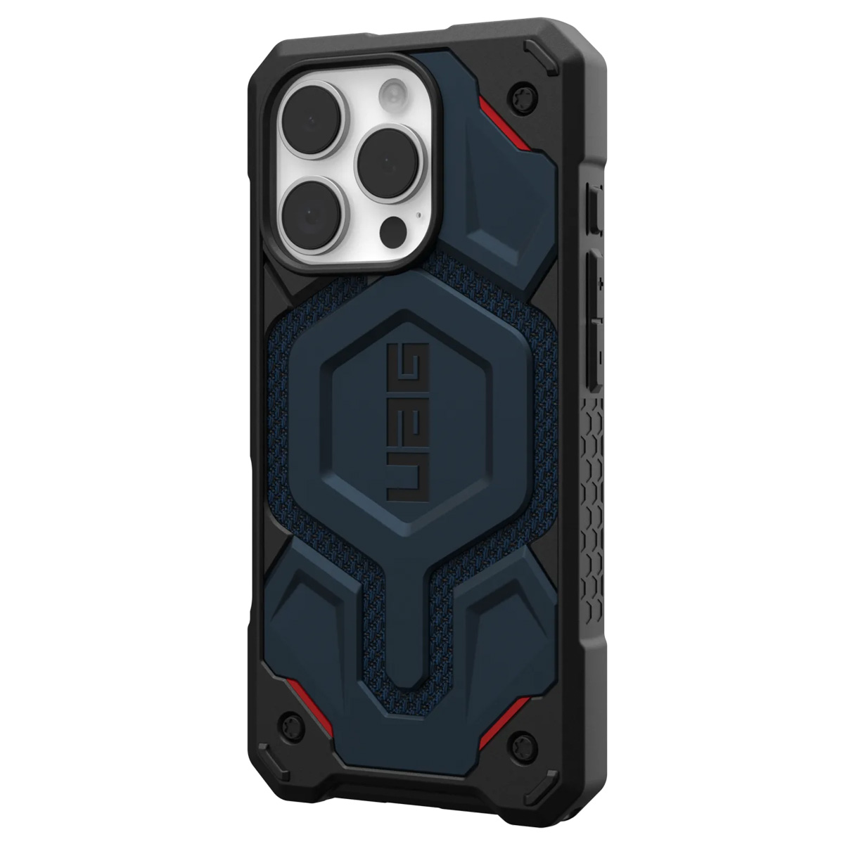 UAG Monarch Pro Backcover Apple iPhone 16 Pro - Kevlar Mallard - Afbeelding 2