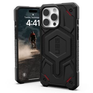 UAG Monarch Pro Backcover Apple iPhone 16 Pro Max - Kevlar Black