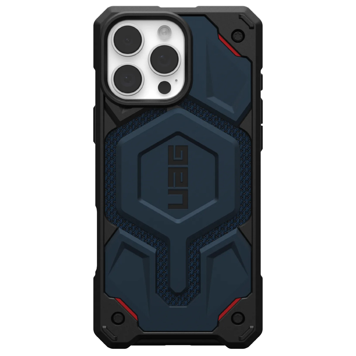 UAG Monarch Pro Backcover Apple iPhone 16 Pro Max - Kevlar Mallard - Afbeelding 4