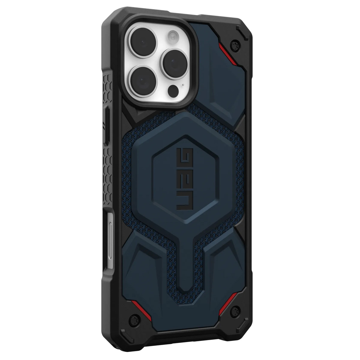 UAG Monarch Pro Backcover Apple iPhone 16 Pro Max - Kevlar Mallard - Afbeelding 7