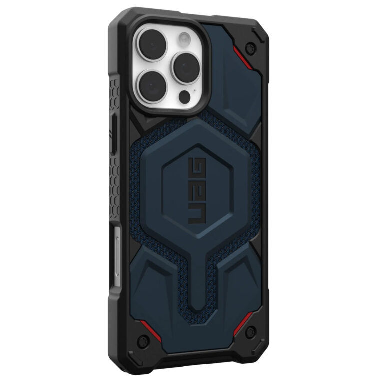 UAG Monarch Pro Backcover Apple iPhone 16 Pro Max - Kevlar Mallard - Afbeelding 3