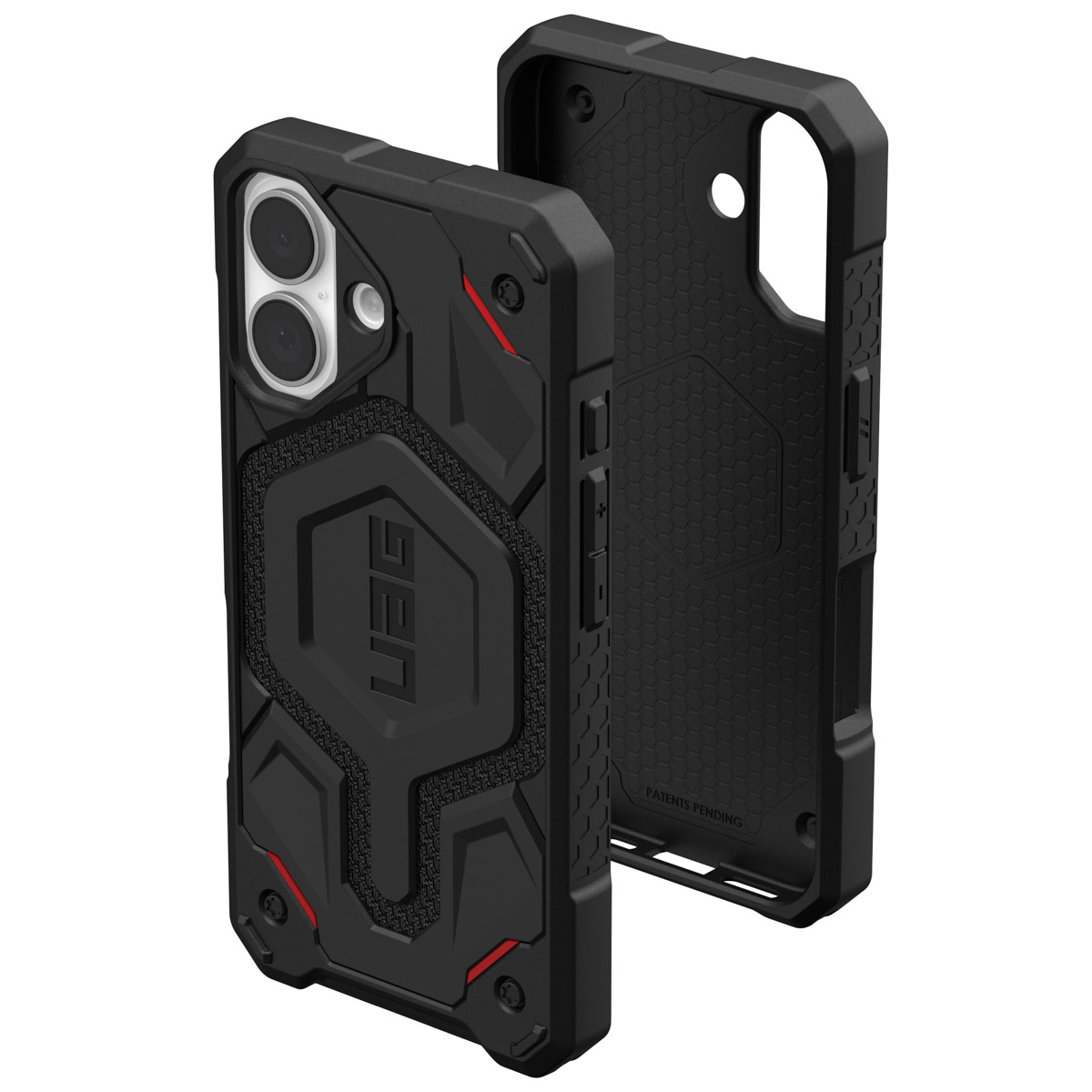 UAG Monarch Pro Backcover Apple iPhone 16 - Kevlar Black - Afbeelding 6