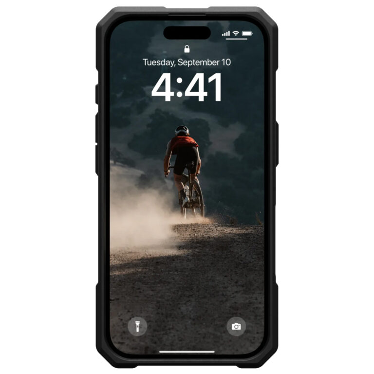 UAG Monarch Pro Backcover Apple iPhone 16 - Kevlar Black - Afbeelding 9