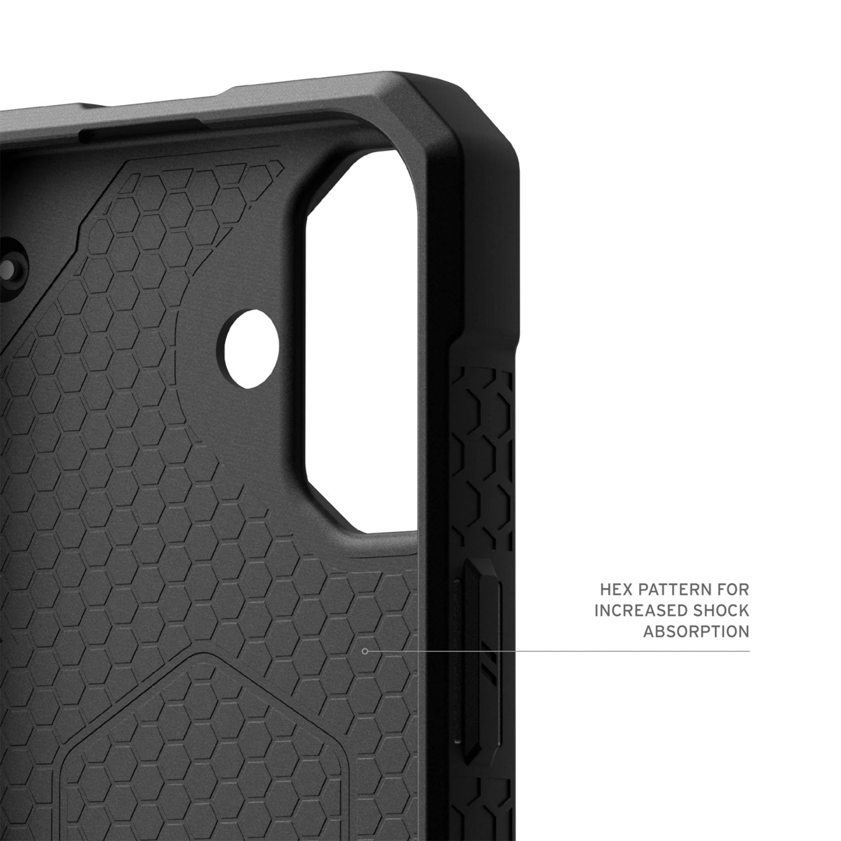 UAG Monarch Pro Backcover Apple iPhone 16 - Carbon Fiber - Afbeelding 10