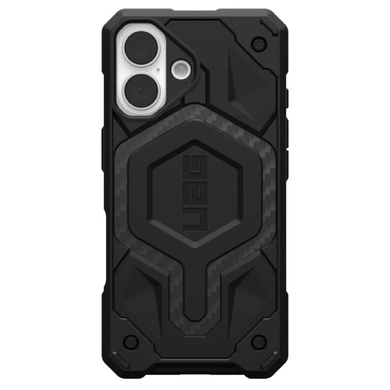 UAG Monarch Pro Backcover Apple iPhone 16 - Carbon Fiber - Afbeelding 3