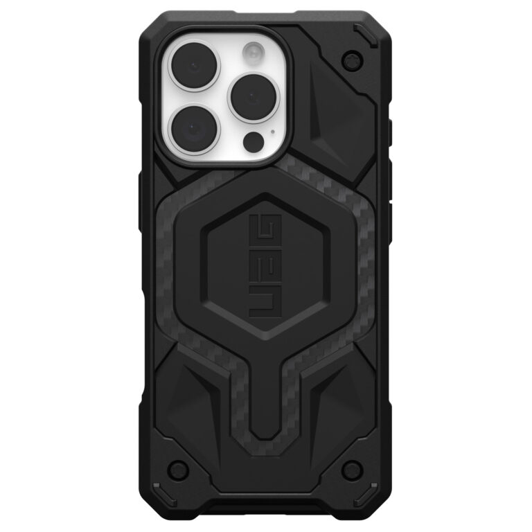 UAG Monarch Backcover Apple iPhone 16 Pro - Carbon Fiber - Afbeelding 7