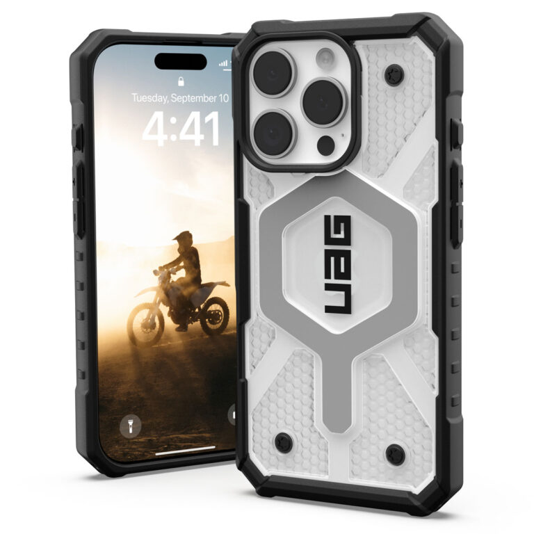 UAG Pathfinder Backcover MagSafe Apple iPhone 16 Pro - Ice - Afbeelding 2