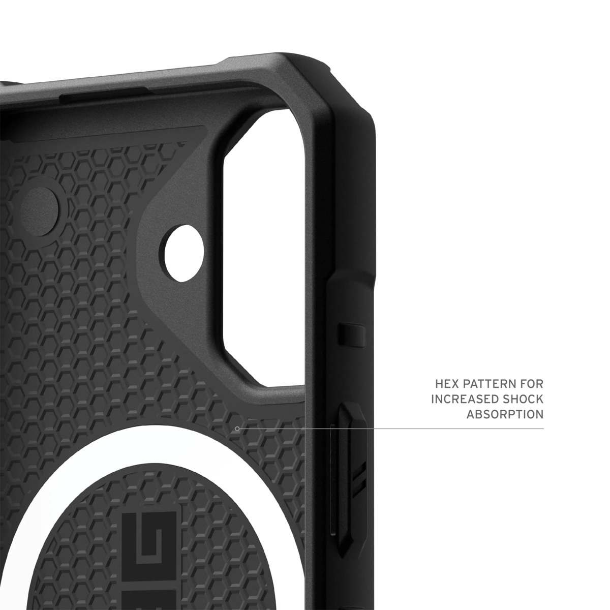 UAG Pathfinder Backcover MagSafe Apple iPhone 16 Plus - Zwart - Afbeelding 6