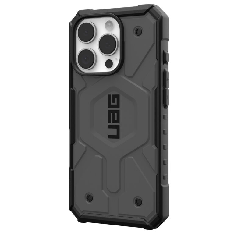 UAG Pathfinder Backcover MagSafe Apple iPhone 16 Pro - Silver - Afbeelding 4
