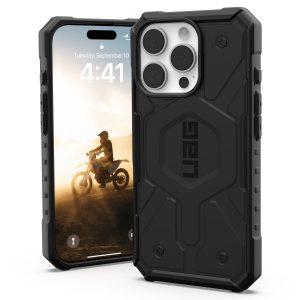 UAG Pathfinder Backcover MagSafe Apple iPhone 16 Pro - Zwart