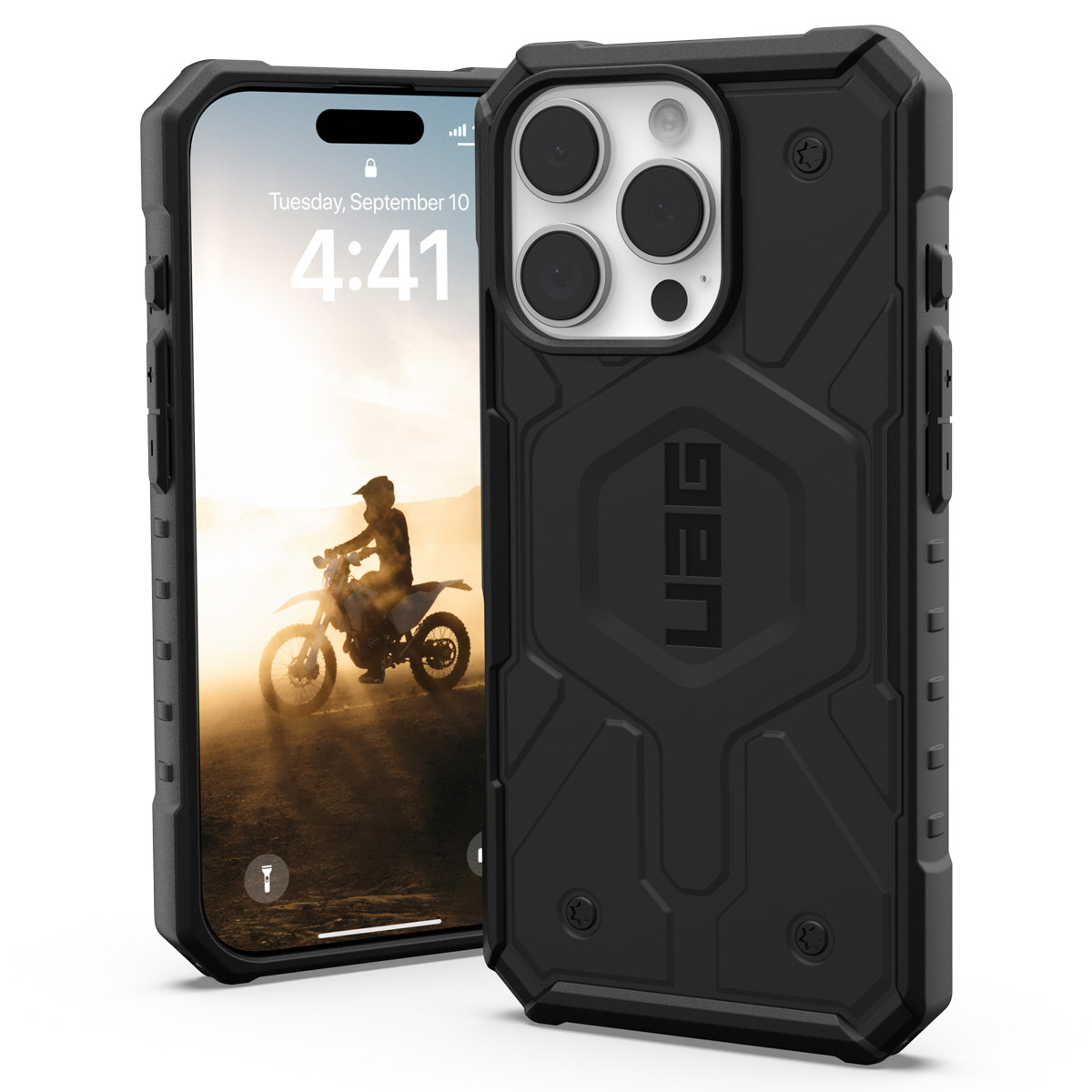 UAG Pathfinder Backcover MagSafe Apple iPhone 16 Pro – Black