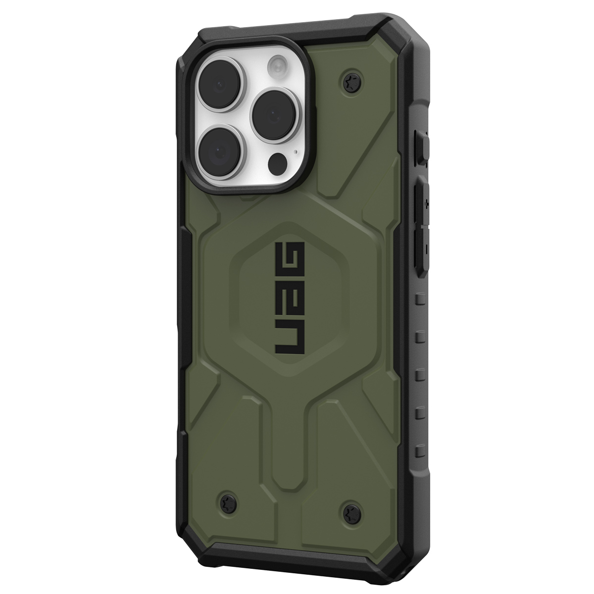 UAG Pathfinder Backcover MagSafe Apple iPhone 16 Pro - Olive Drab - Afbeelding 2