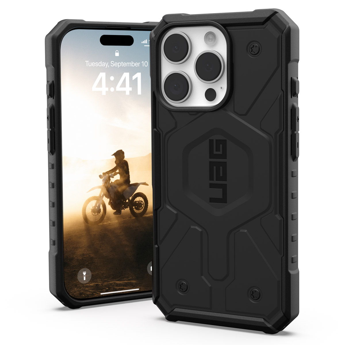 UAG Pathfinder Backcover MagSafe Apple iPhone 16 Pro Max - Zwart
