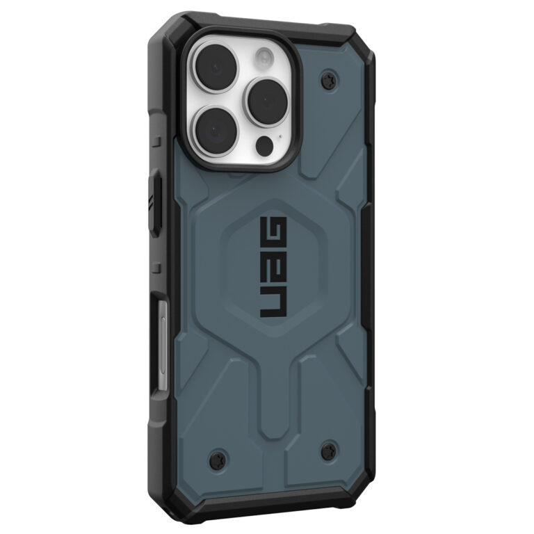 UAG Pathfinder Backcover MagSafe Apple iPhone 16 Pro Max - Cloud Blue - Afbeelding 4