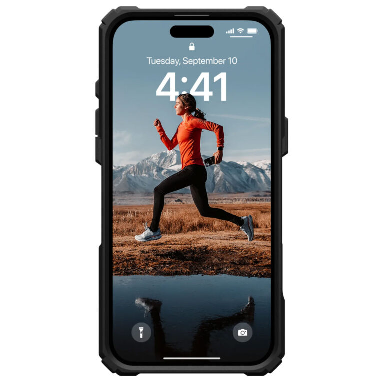 UAG Plasma XTE Backcover MagSafe Apple iPhone 16 Plus - Black / Orange - Afbeelding 9